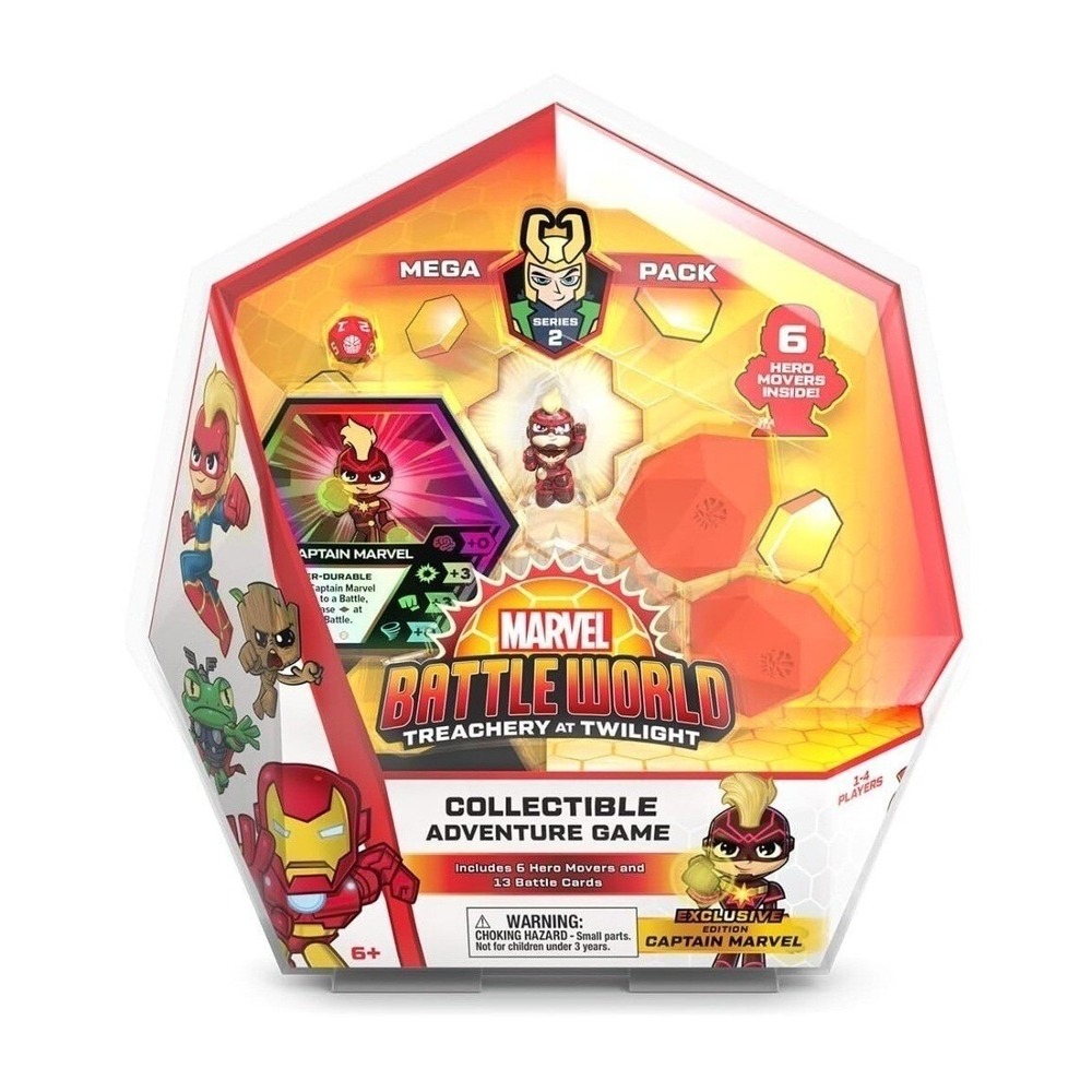 Marvel Battleworld Series 2 Treachery at Twilight Mega Pack - Captain Marvel NEW